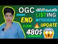 Ogc Mining New Update || Ogc Listing Date || Ogc Important Task || #ahmadearningcenter