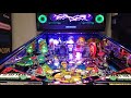 Monster Bash Remake Limited Edition Pinball Close-Up Gameplay w/ Glass Off