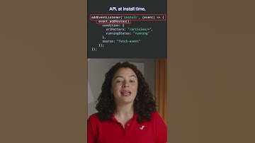 Service Worker Routing API
