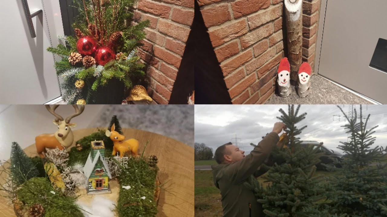 Влог:украшения для дома к первому адвенту 🕯️выбераем ёлку 🎄