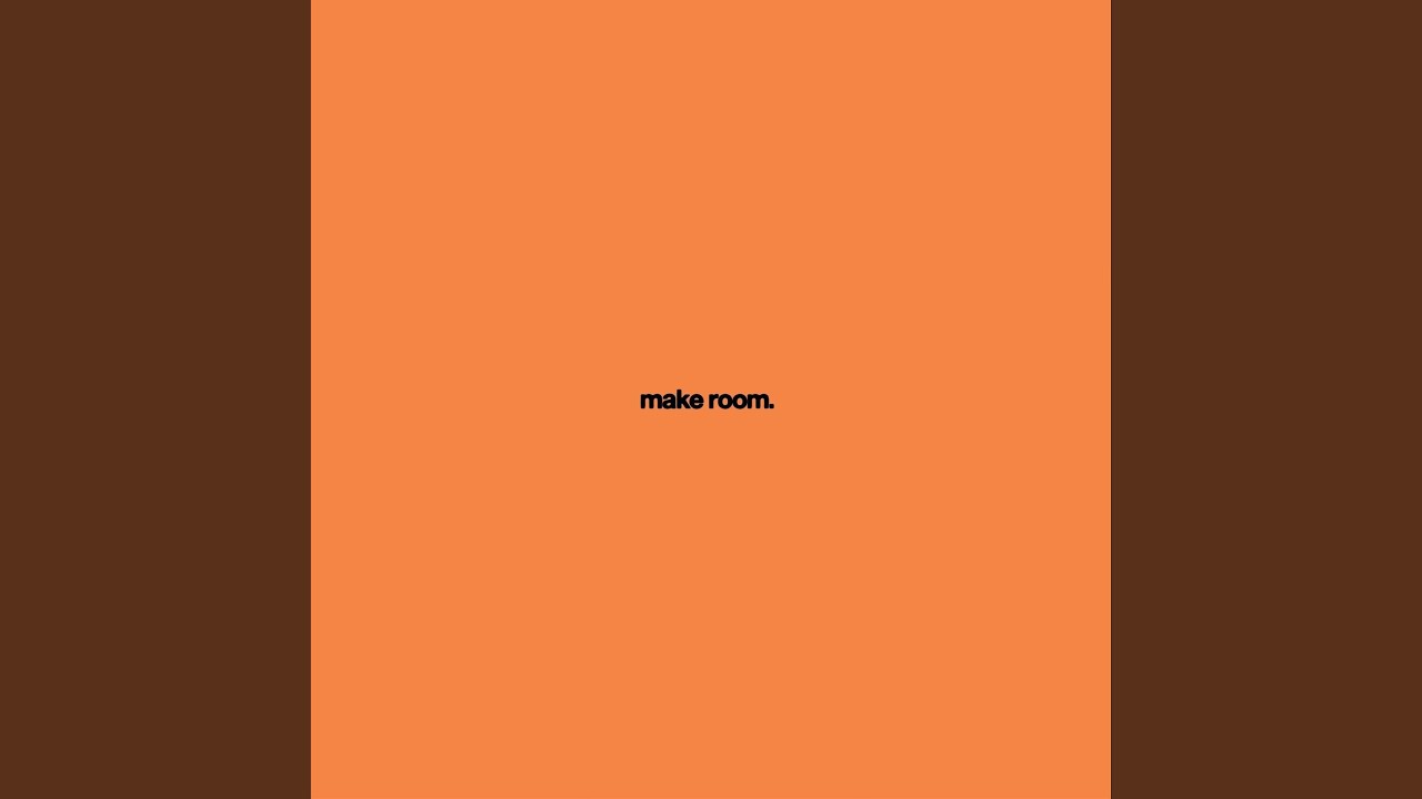 Guarda Make Room su YouTube Guarda Make Room su YouTube