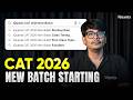 Starting CAT 2026 Preparation in May? iQuanta New Batch Starting