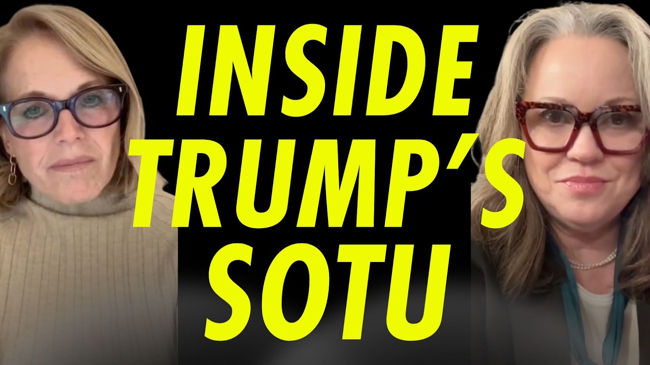 Trump State of the Union 2026: Epstein Survivor Jess Michaels Speaks With Katie Couric