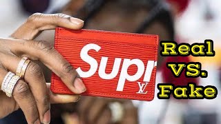 HOW TO LEGIT CHECK // Louis Vuitton x Supreme Epi Red Card Holder