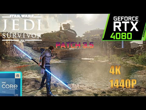 STAR WARS Jedi Survivor New patch |RTX 4080+i5 13600K -4K-1440P