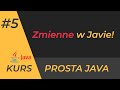 Typy danych i zmienne w Javie - kurs Prosta Java