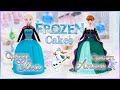 I made ELSA &amp; ANNA Doll Cakes but as QUEENS!!! ❄️