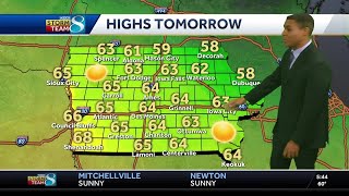 Dry stretch continues with very warm temperatures this week