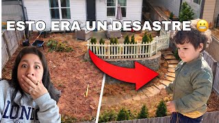 MI VIDA EN USA 🇺🇸| El cambio más impactante de mi casa ... el jardin - 1 parte