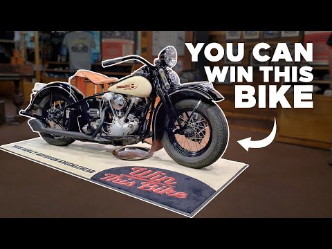 希少！！XL Champion vintage Harley-Davidson WE'RE GIVING A MOTORCYCLE AWAY! - YouTube