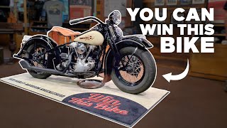 希少！！XL Champion vintage Harley-Davidson WE'RE GIVING A MOTORCYCLE AWAY! - YouTube