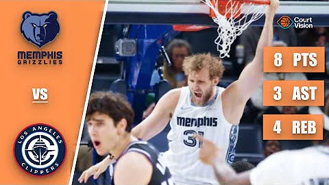 Jock Landale - 8 Points, 3 Assists, 4 Rebounds vs Clippers - 2025-26 Regular Season