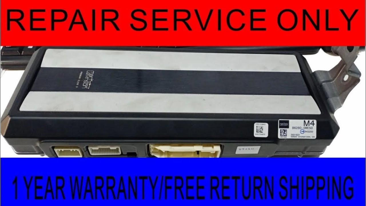 Amplificateur Audio Reconditionné Pour Lexus IS300 IS350 IS200t (2014-2017) - Ref. 86280-0W690