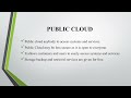 CLOUD DEPLOYMENT MODELS