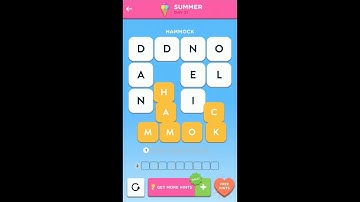 Wordbrain 2 Summer Event July 13 2019 | Wordbrain 2 Spring Day 21