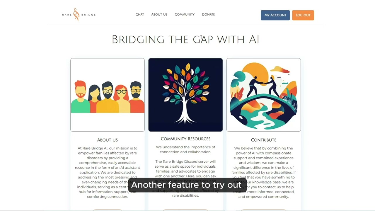 Rare Bridge AI - Beta Web App Demo