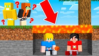 Esse é o MELHOR Esconderijo no Minecraft!