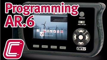 Programming AR6: Display of parameters