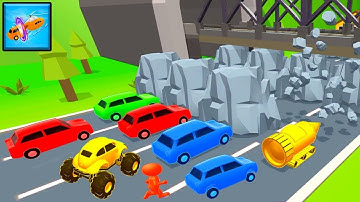 Shape Shifting All Levels 🏃‍♂️🚗🚲🚦 Gameplay Walkthrough Android, ios Big Update PC Full Screen 52.