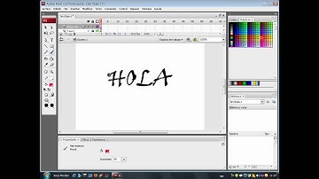 Tutorial Flash: Crear Efecto de Texto