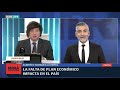Javier Milei: "Alberto Fernández está cada día más ignorante y totalitario"