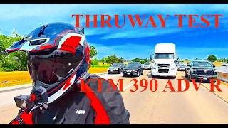 KTM 390 Adventure R Thruway Test To Cycle Gear #568