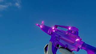 M4A1 Low-Poly Animation - Blender Animation