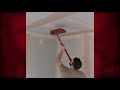 Level5 tools drywall flat box and dewalt drywall tools skimming blade in action