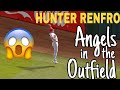 Angels in the Outfield | Hunter Renfroe no LOOK catch!!!