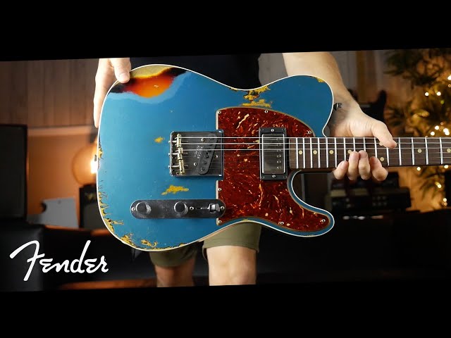 Fender Custom Shop LTD '60 HS Tele Custom Relic, Aged Ocean