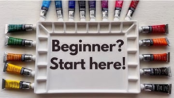 Quick guide to get started with watercolor