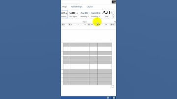 Cách căn đều các ô trong bảng Word