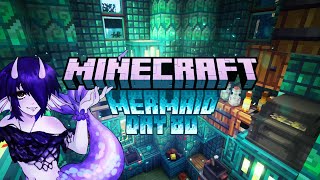 Cooking for Mermaids 🐚 Minecraft Mermaid Let's Play - 80 Days