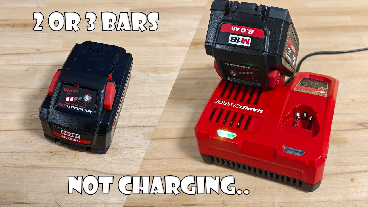 Milwaukee M18 Battery Won't Charge