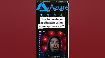 How to create an application using #Microsoft #azure app services?!