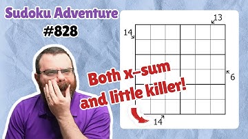 Sudoku Adventure #828 - "Lxttle Kxller" by Gene