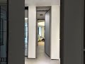 Double glass mirror swing door #Waterproof #doors #woods#XINICE #woodworking