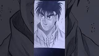 Drawing Ippo [FINAL PART] ☠️ #art #dessinmanga #kazis_art #drawing #anime