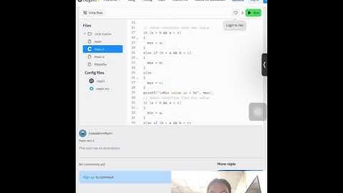 โปรแกรมหาค่า Max,min,mid
