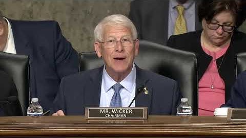 Chairman Wicker Leads SASC Hearing on the Department of the Air Force’s Posture and Readiness