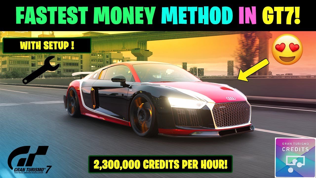 The REAL Fastest Money Method in GT7! 2,300,000 Credits Per Hour