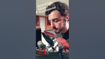 Second Subharmonics Bass