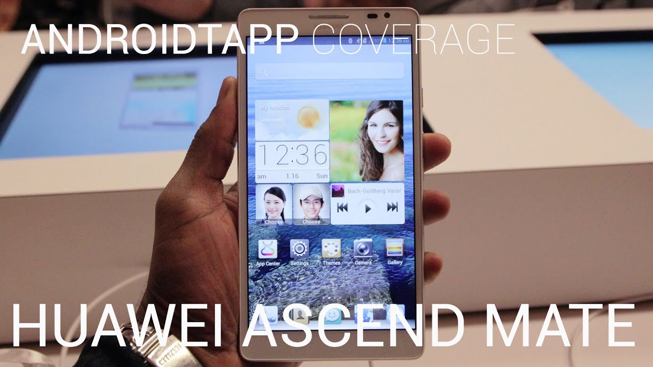 Huawei Ascend Mate (Hands-on Video)