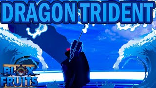 DRAGON TRIDENT had a GLOW-UP | Sanguine Art + Dragon Trident | Combo + Bounty Hunt | Blox Fruits