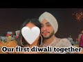 Our first diwali together  jaigo gill vlogs