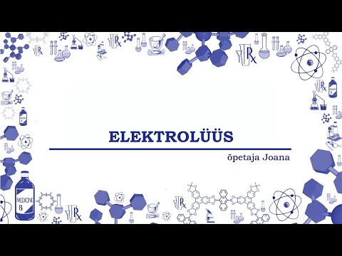 Video: Kuidas elektrolüüsiks valmistuda (piltidega)