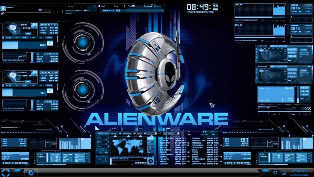T L CHARGER ALIENWARE SKIN