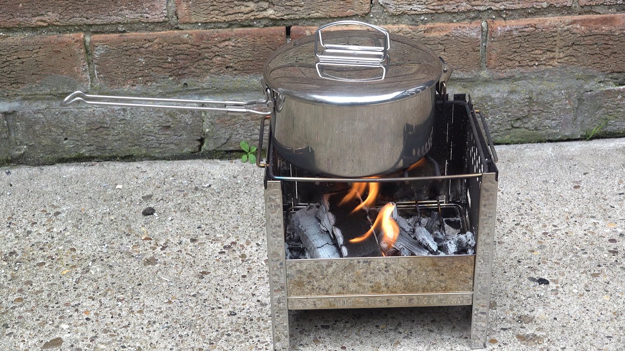 MOTORCYCLE CAMPING off the Grid? Introducing Wingmans new firebox stove