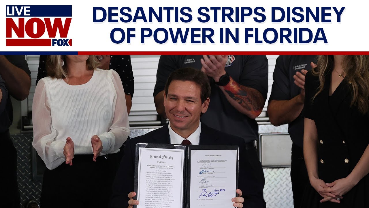 Ron DeSantis takes control of Disney's governing district after 'don't ...