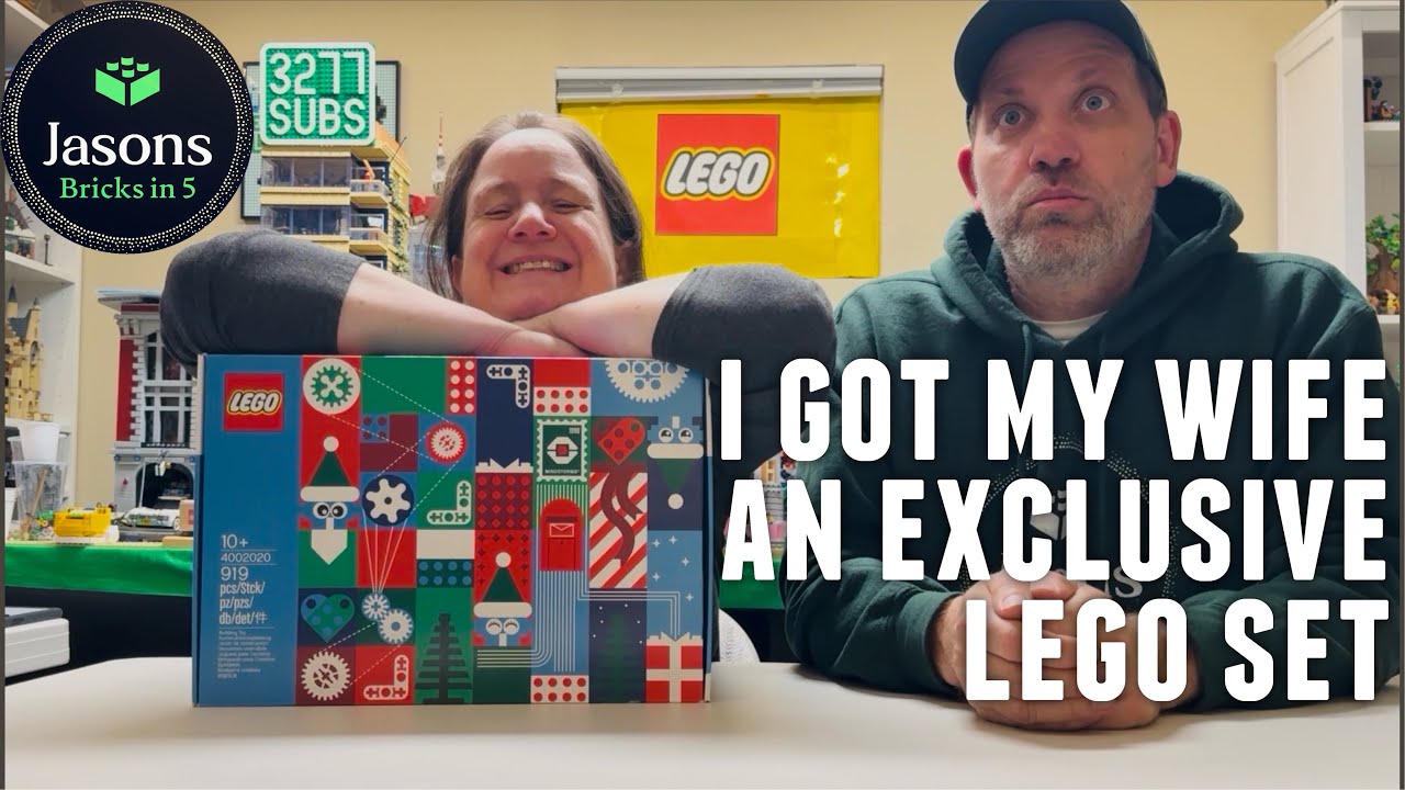 I gave my wife an exclusive Lego set for Christmas | Set 4002020